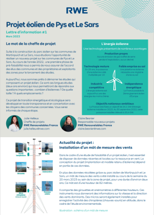 Lettre d'information n°1